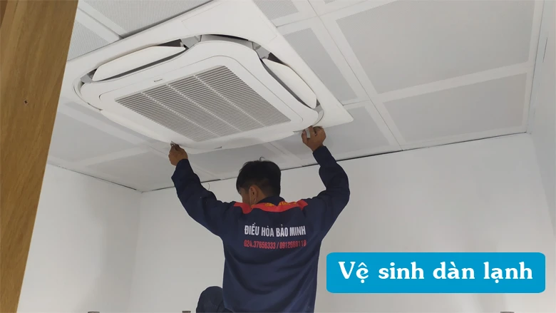 Hướng dẫn cách vệ sinh, bảo dưỡng điều hòa âm trần, Báo giá mới nhất 2024