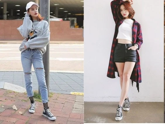 Giày Converse cổ cao nữ chính hãng về nhiều mẫu mới - Converse Brand