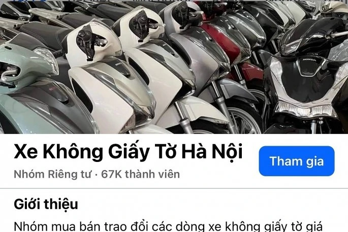 Mua xe không giấy tờ, vừa mất tiền vừa vi phạm pháp luật