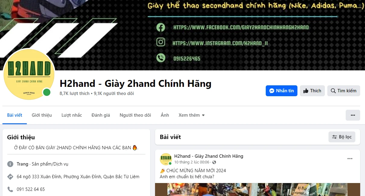 [Top 20] Địa điểm bán giày 2hand uy tín tại Hà Nội, Sài Gòn