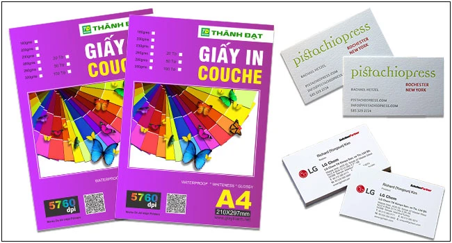 Giấy Couche Là Gì? Các Định Lượng Giấy Couche