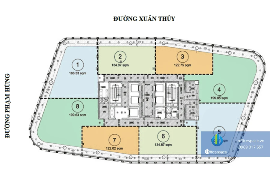 Toà nhà Indochina Plaza Hanoi (IPH Xuân Thủy)