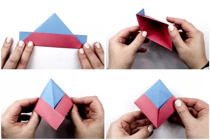 Cách Gấp Thuyền Giấy Đơn Giản Có Buồm - Origami