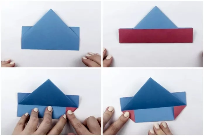 Cách Gấp Thuyền Giấy Đơn Giản Có Buồm - Origami