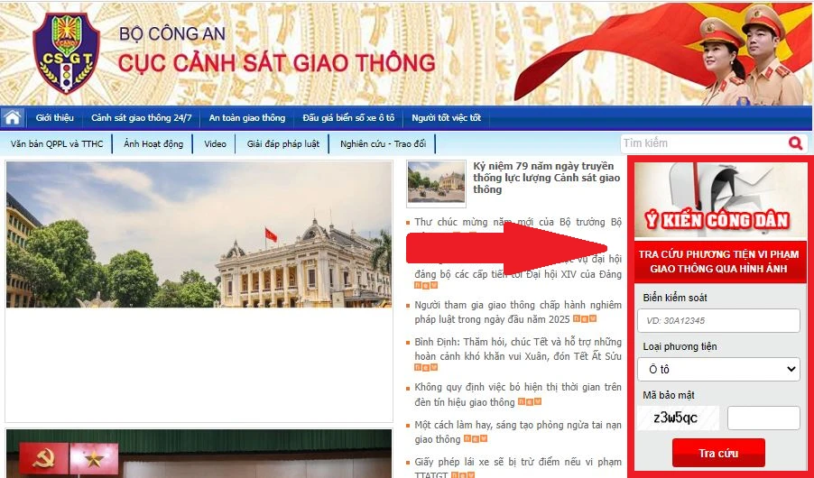 05 cách tra cứu phạt nguội vi phạm giao thông online mới nhất 2025