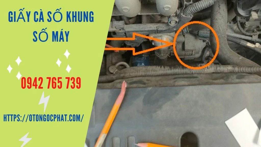 Giấy Cà Số Khung Số Máy