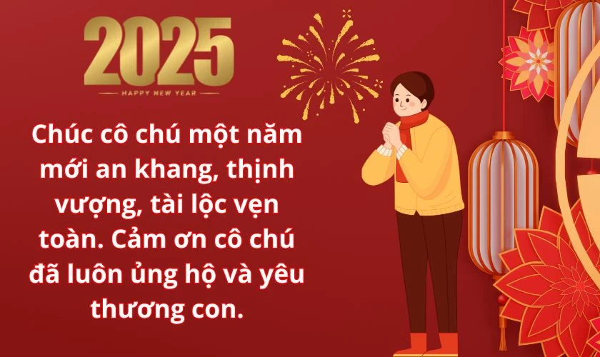 99+ lời chúc Tết bố mẹ người yêu 2025 hay, ấn tượng