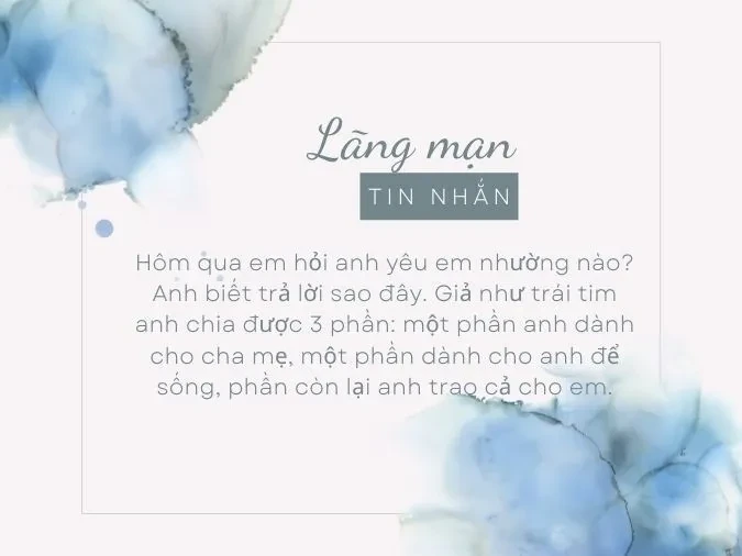 120 tin nhắn yêu thương giúp bạn gửi những lời ngọt ngào đến đối phương