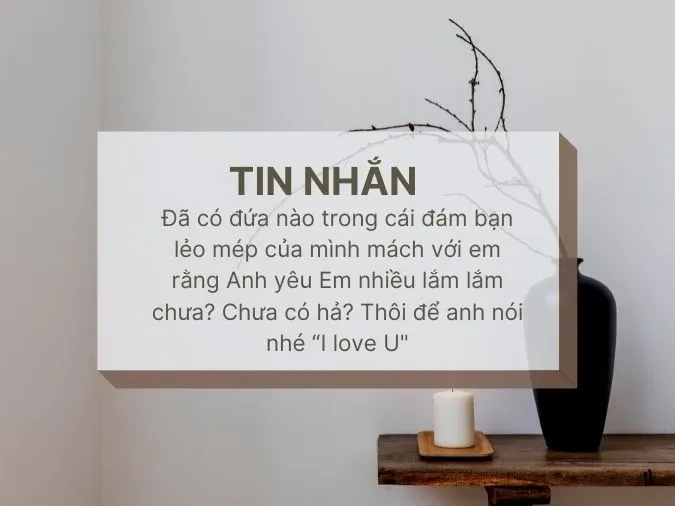 120 tin nhắn yêu thương giúp bạn gửi những lời ngọt ngào đến đối phương