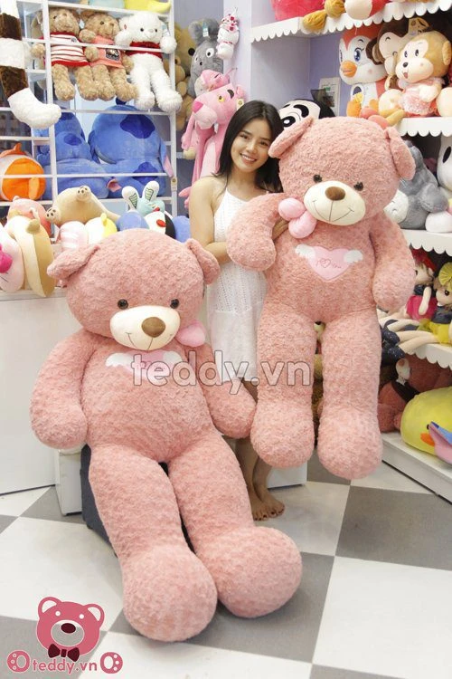 Gấu Bông Teddy Angel Hồng 1m7 | Gấu Bông Teddy